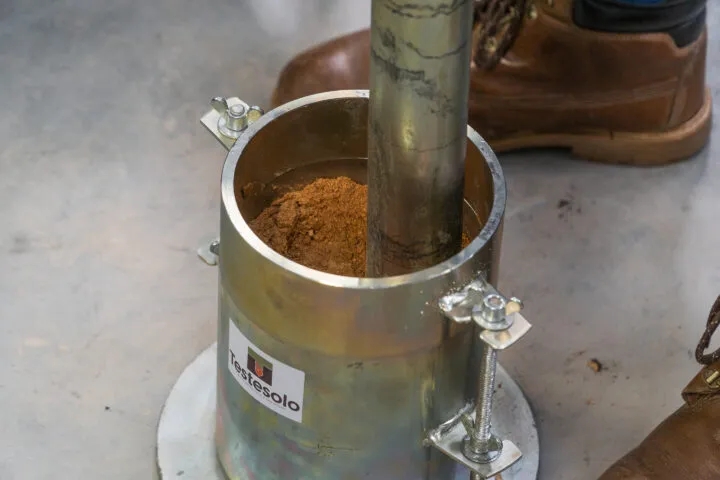 Ensaio de compactação